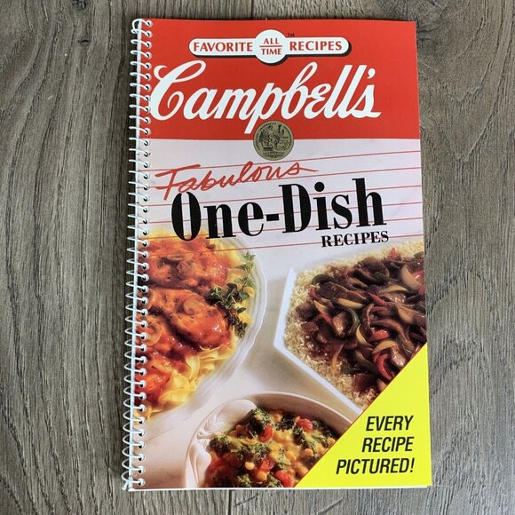 Campbell’s FAVORITE ALL TIME RECIPES  Lot of 3 Spiral Bound Pictured - 1992 - Picture 2 of 13